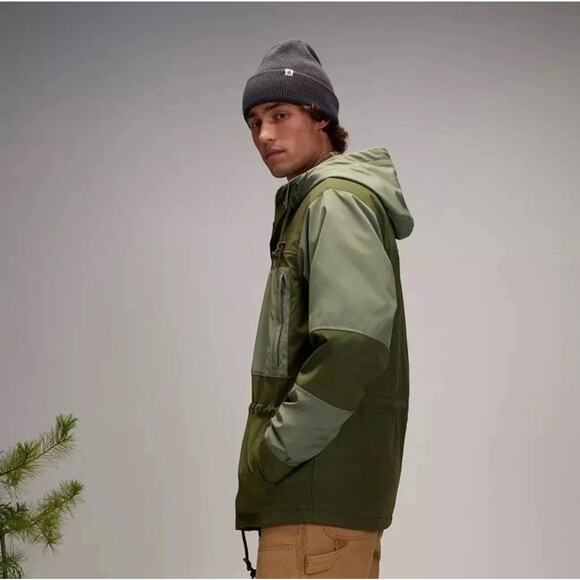 ALPINE DESIGN 1962 SPORT JACKET Mens Size Large Olive Green Wind Resistant NEW - Picture 4 of 13